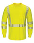 Hi-Visibility Lightweight Long Sleeve T-Shirt - Long Sizes
