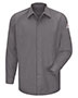 Concealed-Gripper Pocketless Long Sleeve Shirt - CoolTouch® 2 - Long Sizes