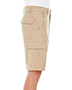 Burnside B9803  Mens Microfiber Cargo Short