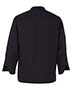 Black Knot Button Chef Coat