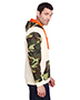 Code Five 3967  Mens Fashion Camo Hooded Sweatshirt
