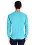 Unisex Garment-Dyed Long-Sleeve T-Shirt with Pocket