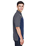 Ash City - Core 365 CE101  Men Balance Colorblock Performance Pique Polo
