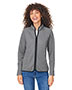 Ladies' Venture Heathered Stripe Full-Zip