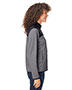 Ladies' Venture Heathered Stripe Hybrid Jacket