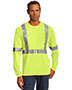 Cornerstone CS401LS Men Ansi 107 Class 2 Long Sleeve Safety Tshirt