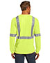 Cornerstone CS401LS Men Ansi 107 Class 2 Long Sleeve Safety Tshirt