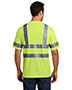 Cornerstone CS408 Men Ansi Class 3 Short Sleeve Snag Resistant Reflective T Shirt