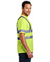 Cornerstone CS408 Men Ansi Class 3 Short Sleeve Snag Resistant Reflective T Shirt