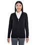 Ladies Manchester Fully-Fashioned Full-Zip Cardigan Sweater