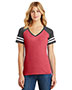 District <sup>®</sup> Womens Game V-Neck Tee. DM476