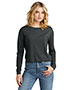 District DT141 Womens Perfect Tri Midi Long Sleeve Tee