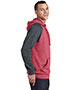 District<sup>®</sup> Young Mens Lightweight Fleece Raglan Hoodie.  DT196