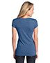 District Threads DT270 Women Textured Girly Crew Tee