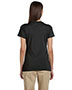 Ladies 4.4 oz., 100% Organic Cotton Short-Sleeve V-Neck T-Shirt