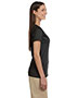Ladies 4.4 oz., 100% Organic Cotton Short-Sleeve V-Neck T-Shirt