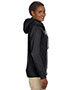 Ladies Organic/Recycled Heathered Fleece Full-Zip Hooded Sweatshirt