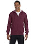 Mens Organic/Recycled Heathered Full-Zip Hooded Sweatshirt