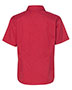 Womens Short Sleeve Stain-Resistant Tapered Twill Shirt