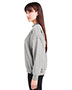 Ladies' Vintage Oversized Crew Pullover