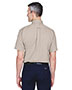 Harriton M500S Men Short Sleeve Twill Shirt With Stain-Release