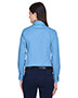 Harriton M500W Women Long-Sleeve Twill Shirt With Stain-Release