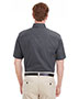 Mens Foundation 100% Cotton Short-Sleeve Twill Shirt with Teflon™