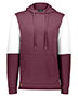 Maroon Heather/ White