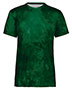 Dark Green Cloud Print