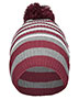 Maroon/ Heather Grey/ White