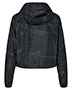 Womens Lightweight Quarter-Zip Pullover Crop Windbreaker