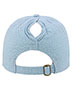 Womens Garment-Washed Fashion Print Cap