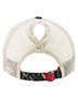Womens Animal Print Mesh Back Cap
