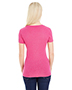 J America JA8136  Ladies Glitter V-Neck T-Shirt