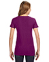 J America JA8169  Ladies V-Neck Slub T-Shirt