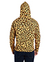 J America JA8871  Adult Triblend Pullover Fleece Hooded Sweatshirt