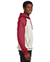 J America JA8885 Men Adult Vintage Heather Pullover Hooded Sweatshirt