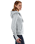 J America JA8913 Ladies Zen Full-Zip Fleece Hooded Sweatshirt