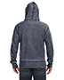 J America JA8916  Adult Vintage Zen Full-Zip Fleece Hooded Sweatshirt