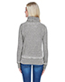 J America JA8930  Ladies Zen Fleece Cowl Neck