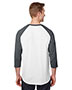 Premium Blend Ringspun Three-Quarter Sleeve Raglan Baseball T-Shirt