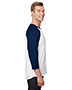 Premium Blend Ringspun Three-Quarter Sleeve Raglan Baseball T-Shirt