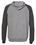 Snow Heather French Terry Raglan Hooded Sweatshirt