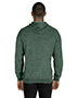 Adult Snow Heather Raglan Hooded Sweatshirt