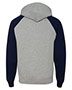 Nublend® Colorblocked Raglan Hooded Sweatshirt