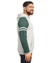 Unisex NuBlend Varsity Color-Block Hooded Sweatshirt
