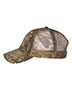 Camo Woven USA Flag Mesh Cap