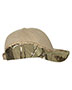 Camo with Barbed Wire Embroidery Cap