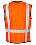 Black Bottom Mesh Class 2 Vest