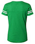 Womens Football V-Neck Fine Jersey Tee